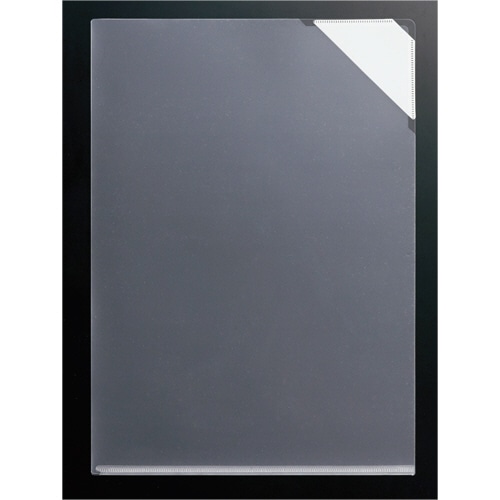 コクヨ クリヤーホルダー(K2) 脱落防止ストッパー付き A4 透明 K2フ-ST750TX10 1パック(10枚)(ご注文単位1パック)【直送品】