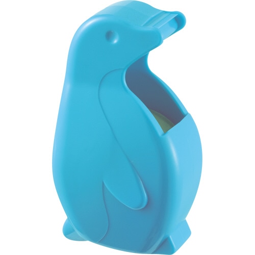 ニチバン　セロテープ　ぺんぎんカッター　15mm×8m　アクアブルー　CT-15PAB　1個（ご注文単位1個）【直送品】