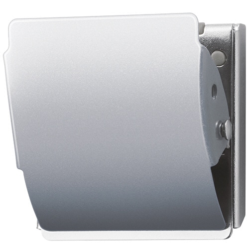 プラス　マグネットクリップ　ホールド　L　シルバー　CP-047MCR　1個（ご注文単位1個）【直送品】