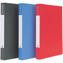 ビュートン　リングファイル　A4タテ　2穴　200枚収容　背幅30mm　レッド　BRF-A4-R　1冊（ご注文単位1冊）【直送品】