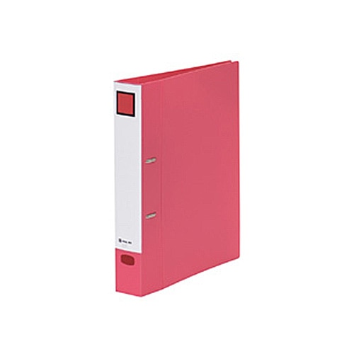 キングジム　Dリングファイル（脱・着）　A4タテ　2穴　350枚収容　背幅50mm　赤　697-R　1冊（ご注文単位1冊）【直送品】