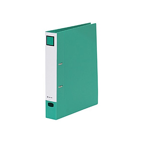 キングジム　Dリングファイル（脱・着）　A4タテ　2穴　350枚収容　背幅50mm　緑　697-G　1冊（ご注文単位1冊）【直送品】
