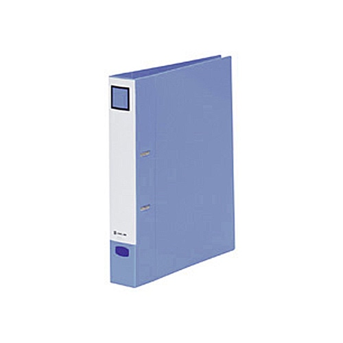 キングジム　Dリングファイル（脱・着）　A4タテ　2穴　350枚収容　背幅50mm　青　697-B　1冊（ご注文単位1冊）【直送品】