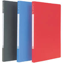 ビュートン クランプファイル A4タテ 100枚収容 背幅17mm ブルー BCL-A4-B 1冊(ご注文単位1冊)【直送品】