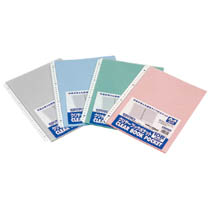 ビュートン　リングクリヤーブックポケット　A4タテ　2・4・30穴　ブルー　CBP-A4-10B　1パック（10枚）（ご注文単位1パック）【直送品】