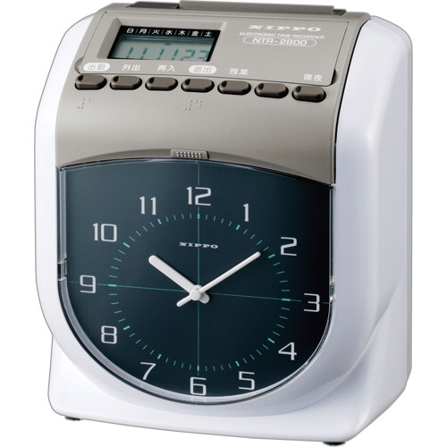 ニッポー タイムレコーダ NTR-2800 1台(ご注文単位1台)【直送品】