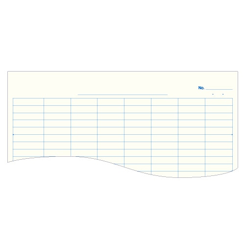 コクヨ 集計用紙 A4タテ 8列40行 50枚 シヨ-21 1冊(ご注文単位1冊)【直送品】