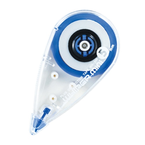 プラス　修正テープ　ホワイパーミニ　5mm幅×7m　ブルー　WH-505　1個（ご注文単位1個）【直送品】