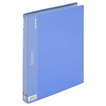 ビュートン　クリヤーブック　A4タテ　40ポケット　背幅26mm　ブルー　BCB-A4-40B　1冊（ご注文単位1冊）【直送品】