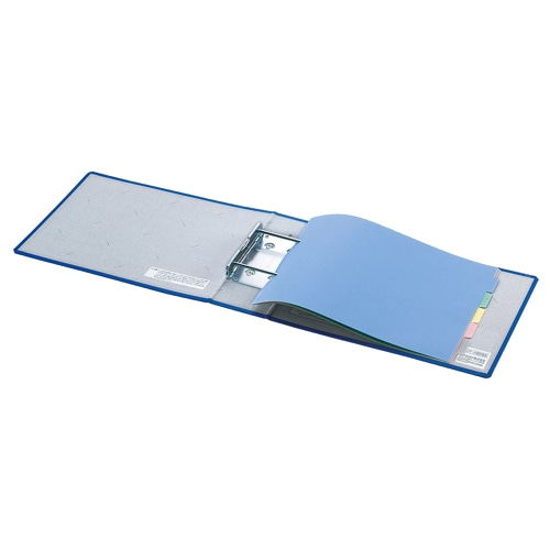 コクヨ チューブファイル(エコ) 片開き A4ヨコ 800枚収容 80mmとじ 背幅95mm 青 フ-E685B 1冊(ご注文単位1冊)【直送品】