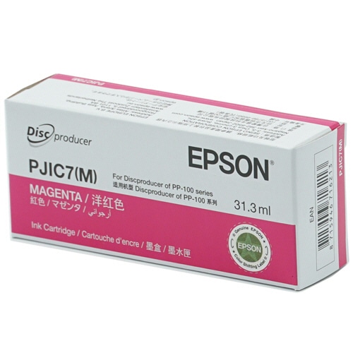 エプソン　インクカートリッジ　マゼンタ　PJIC7M　1個（ご注文単位1個）【直送品】