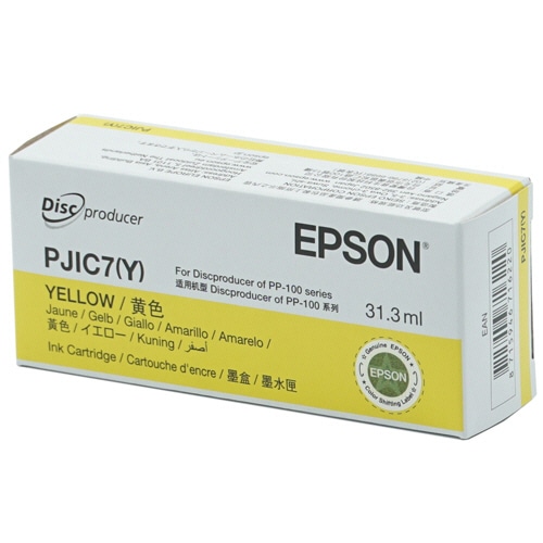エプソン　インクカートリッジ　イエロー　PJIC7Y　1個（ご注文単位1個）【直送品】