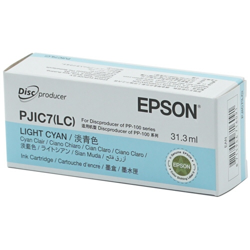 エプソン　インクカートリッジ　ライトシアン　PJIC7LC　1個（ご注文単位1個）【直送品】