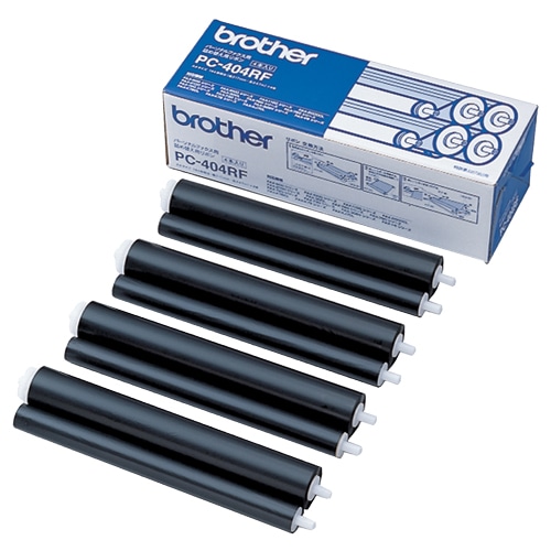 ブラザー　リボンリフィル　47m　PC-404RF　1箱（4本）（ご注文単位1箱）【直送品】