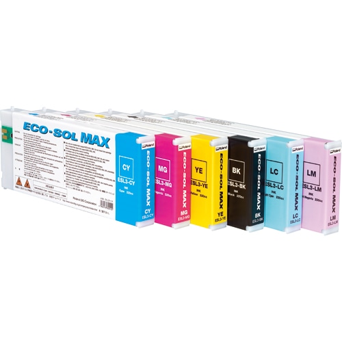 ローランドディー.ジー.　ECO-SOL　MAX　INK　ブラック　220cc　ESL3-BK　1個（ご注文単位1個）【直送品】