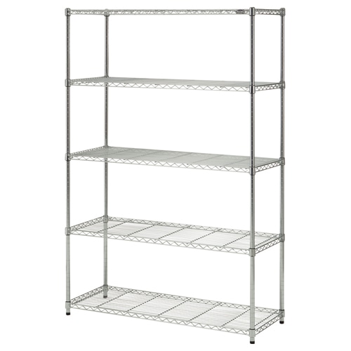 アイリスオーヤマ　メタルラック　5段　幅1200×奥行460×高さ1785mm　MR-1218J　1台（ご注文単位1台）【直送品】