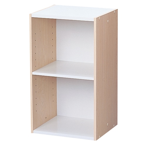 アイリスオーヤマ　スペースユニット　2段　幅350×高さ600mm　UB-6035　1台（ご注文単位1台）【直送品】