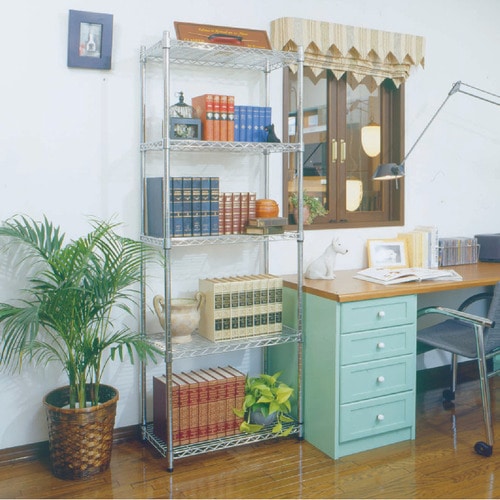 アイリスオーヤマ メタルラック 5段 幅660×奥行360×高さ1785mm MR-6518J 1台(ご注文単位1台)【直送品】