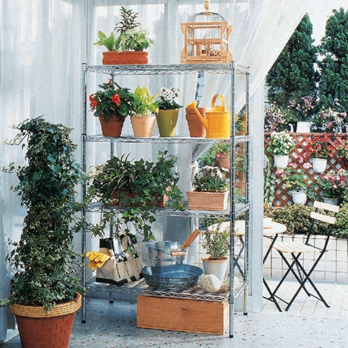 アイリスオーヤマ メタルラック 4段 幅910×奥行460×高さ1510mm MR-9015J 1台(ご注文単位1台)【直送品】