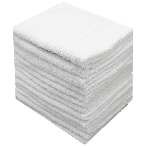 中村　業務用フェイスタオル　No.160　薄手　約34×80cm　白　1パック（12枚）（ご注文単位1パック）【直送品】