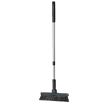 テラモト　BM-2ホーキ26　伸縮柄　グレー　CL-465-220-7　1本（ご注文単位1本）【直送品】