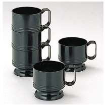 日本デキシー　インサートカップホルダー　黒　KOT005IF　1パック（5個）（ご注文単位1パック）【直送品】