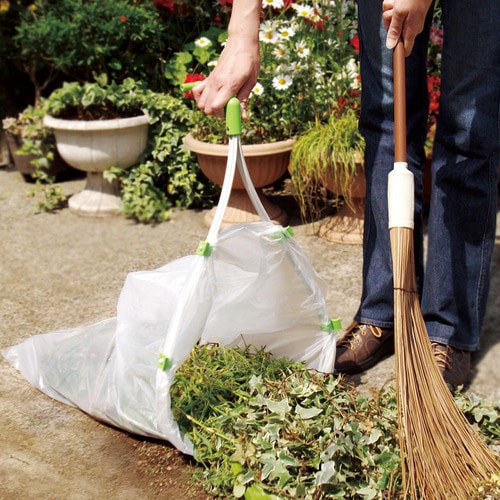 テラモト　ちりとり捨楽　小　ライトグリーン　DP-466-010-1　1個（ご注文単位1個）【直送品】