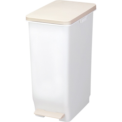 新輝合成 セパ スリムペダル30 30L ホワイト DS-240-630-0 1個(ご注文単位1個)【直送品】