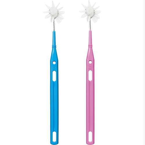 オーラルケア 柄付くるリーナブラシ 1本(ご注文単位1本)【直送品】