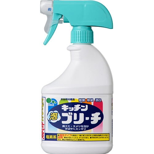 ミツエイ 泡キッチンブリーチ 本体 400ml 1本(ご注文単位1本)【直送品】