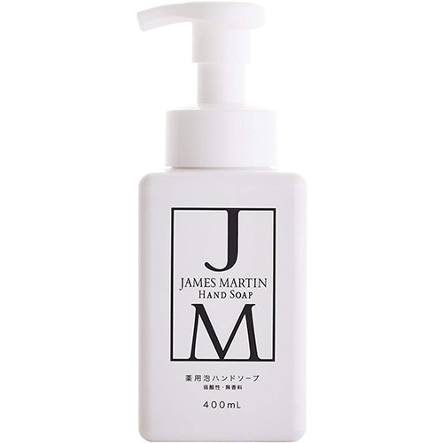 ファーストコレクション　ジェームズマーティン　薬用泡ハンドソープ　本体　400ml　1本（ご注文単位1本）【直送品】
