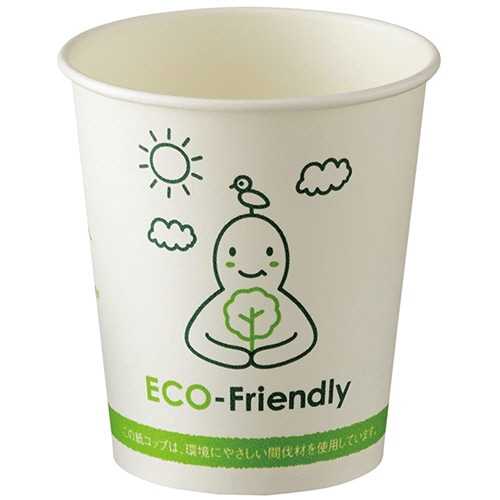 アートナップ 間伐材紙コップ エコフレンドリー 205ml(7オンス) TS-78 1パック(80個)(ご注文単位1パック)【直送品】