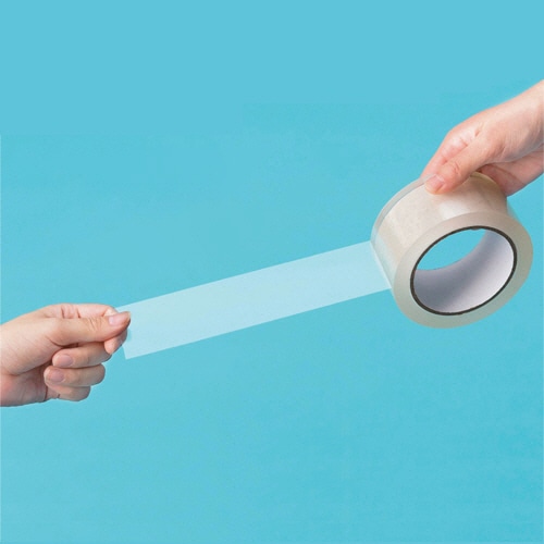 古藤工業　Monf　手で切れる透明梱包用テープ　No.6022　48mm×50m　NO6022-48X50　1巻（ご注文単位1巻）【直送品】