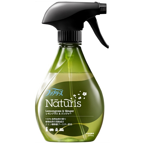 P&G ファブリーズ ナチュリス レモングラス&ジンジャー 本体 370ml 1本(ご注文単位1本)【直送品】