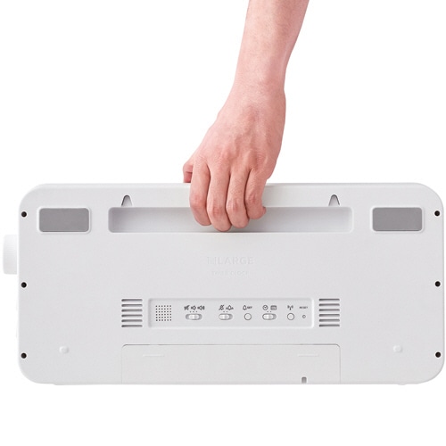 キングジム　ザラージ　タイマークロック　DTC-001W　1台（ご注文単位1台）【直送品】