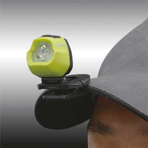 ジェントス コンパクトヘッドライト ブラック HC-24BK 1個(ご注文単位1個)【直送品】