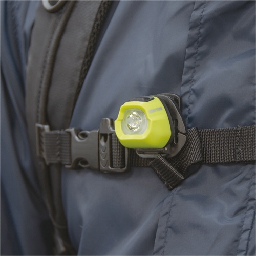 ジェントス コンパクトヘッドライト イエローグリーン HC-24YG 1個(ご注文単位1個)【直送品】