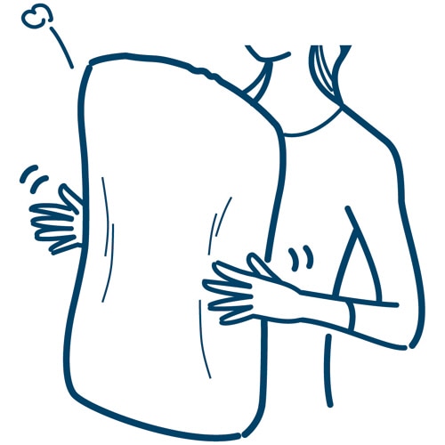 篠原化学 フォスフレイクスピロー 43×63cm ホワイト 1個(ご注文単位1個)【直送品】