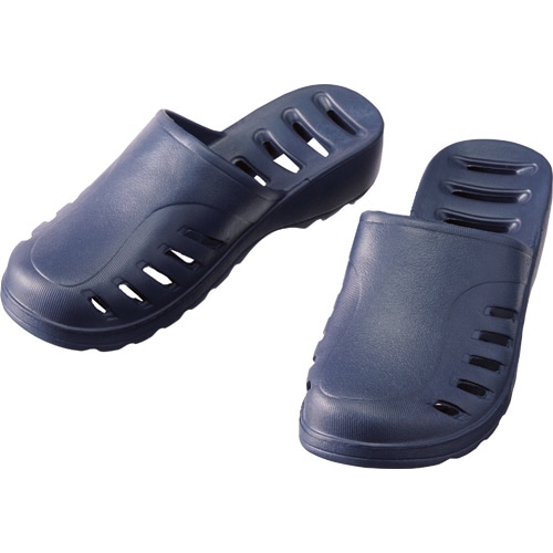 オクムラ ウォーターパスサンダル ネイビー L(26.0-27.5cm) 1足(ご注文単位1足)【直送品】