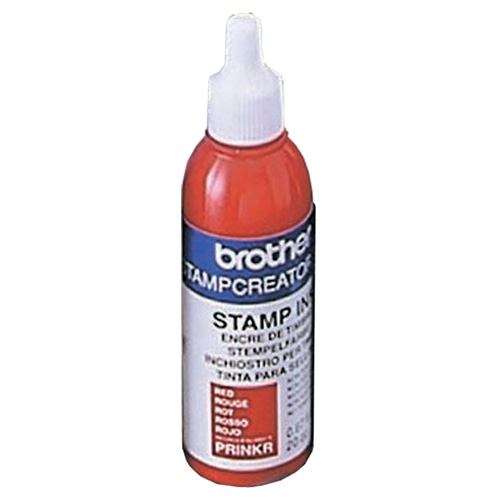 ブラザー　ブラザースタンプ用補充インク　赤　20cc　PRINKR　1本（ご注文単位1本）【直送品】