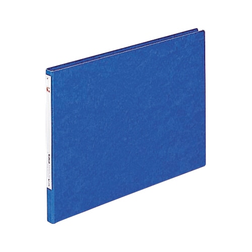 リヒトラブ　パンチレスファイルZ式　A3ヨコ　120枚収容　背幅20mm　藍　F-317　1冊（ご注文単位1冊）【直送品】