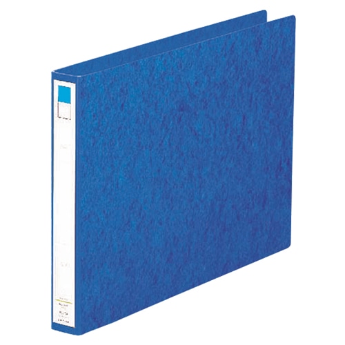 リヒトラブ　リングファイル　B4ヨコ　2穴　200枚収容　背幅35mm　藍　F-834　1冊（ご注文単位1冊）【直送品】