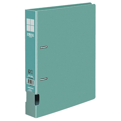 コクヨ　DリングファイルS型　再生PP表紙　B5タテ　2穴　300枚収容　背幅45mm　緑　フ-FD431NG　1冊（ご注文単位1冊）【直送品】