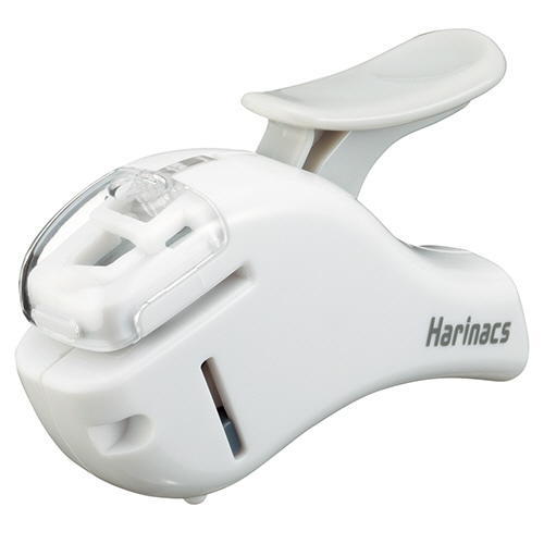 >コクヨ　針なしステープラー（ハリナックスコンパクトα）　5枚とじ　白　SLN-MSH305W　1個（ご注文単位1個）【直送品】