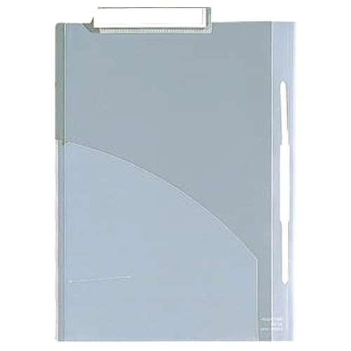 ライオン事務器　カルテフォルダー　片面ポケット　ヨコインデックス　A4タテ　2穴　ファスナー付　KF-1P-50P　1パック（50冊）（ご注文単位1パック）【直送品】