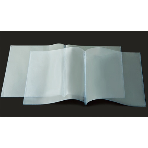 SEF グランドメニュー用クリアポケット 4ページ分 1パック(2枚)(ご注文単位1パック)【直送品】