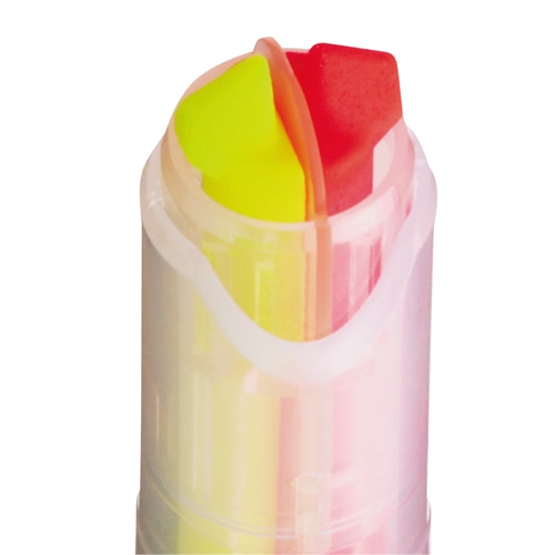 コクヨ 2色蛍光マーカー ビートルティップ ソフトカラー 3種(各種1本) PM-L313-3S 1パック(ご注文単位1パック)【直送品】