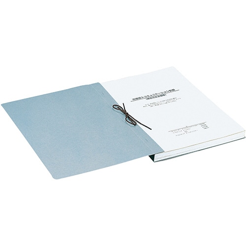 コクヨ　フリーワイドファイル（ひもとじタイプ）　A4タテ　1000枚収容　背幅30～110mm　青　フ-80B　1パック（5冊）（ご注文単位1パック）【直送品】