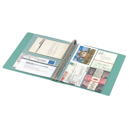 コクヨ　リングファイル　発泡再生PP表紙　A4タテ　30穴　120枚収容　背幅27mm　青　フ-F460B　1冊（ご注文単位1冊）【直送品】