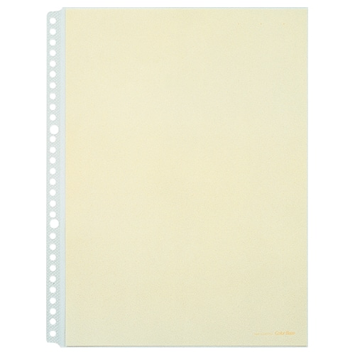 キングジム　カラーベースポケット　A4タテ　2・4・30穴　黄　103CP-Y　1パック（10枚）（ご注文単位1パック）【直送品】